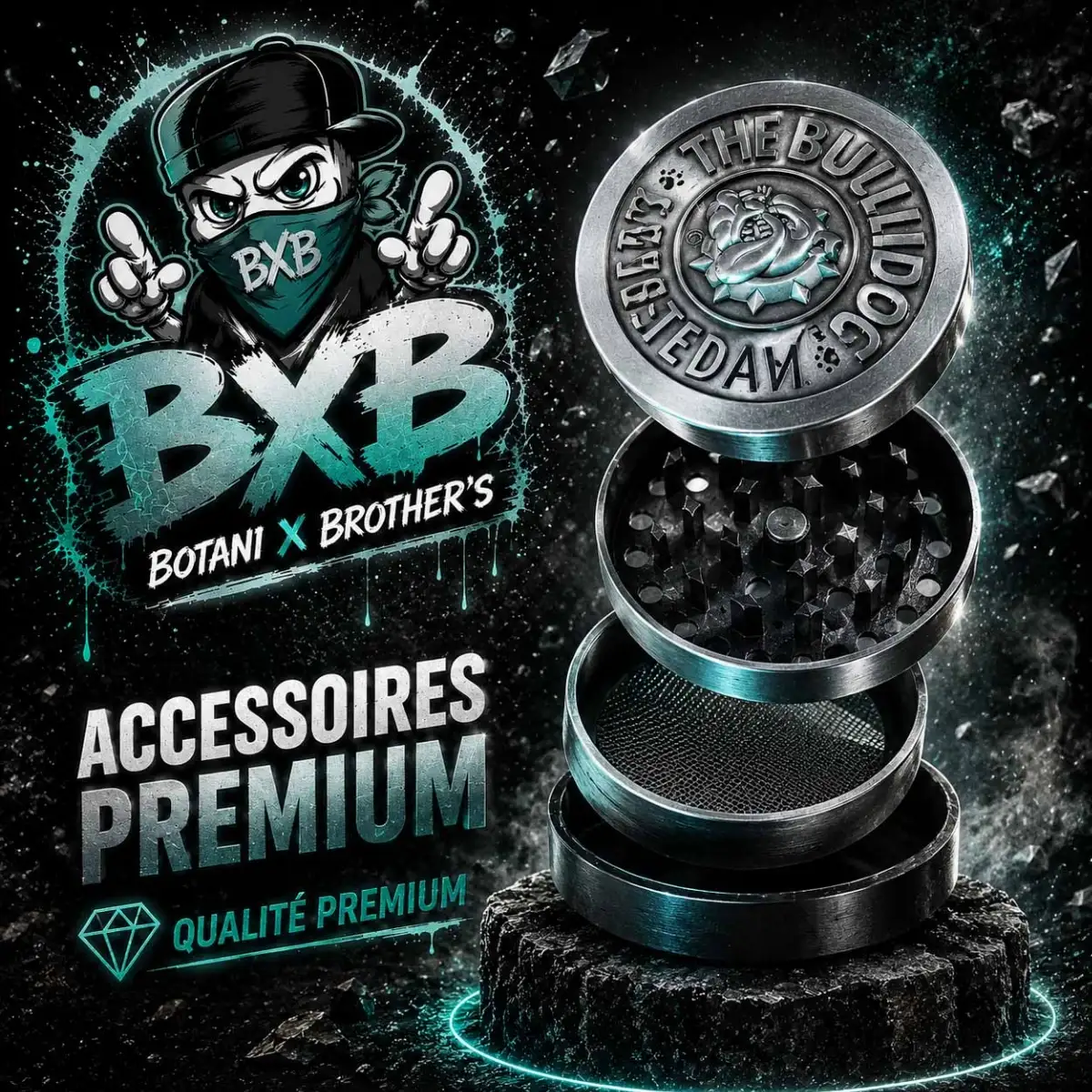 Grinder Bulldog 4 Parties