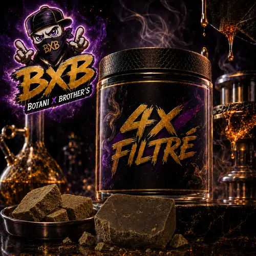 Filtré X4 – Résine CBD Premium