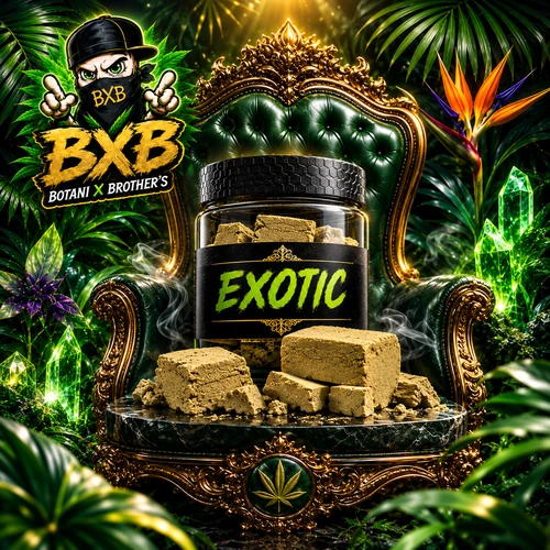 Exotic Pollen – Résine CBD – Gamme Sélection – 100 % naturelle