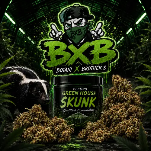 Skunk – Fleur CBD Green House - 100 % naturelle & bio