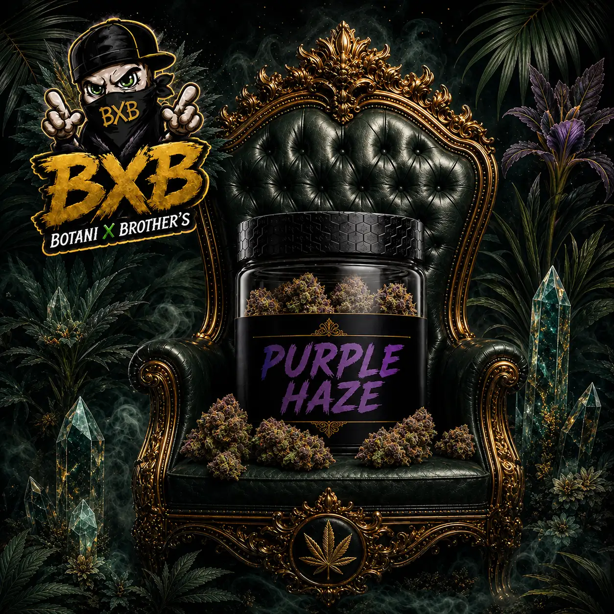 Purple Haze – Fleur CBD Green House 100% Bio - Gamme Sélection