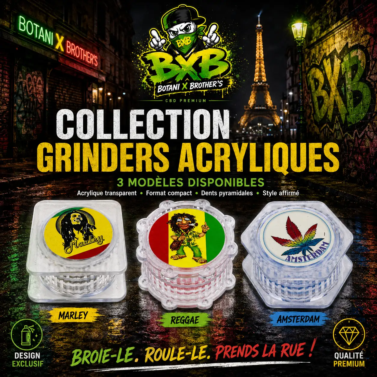 Grinder Acryliques