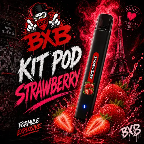 Kit Pod Astro High – Formule Explosive – 700 bouffées – 0% THC