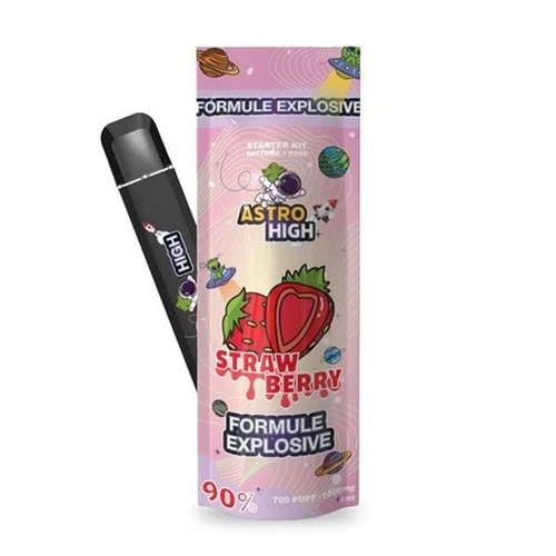 Kit Pod Astro High – Formule Explosive – 700 bouffées – 0% THC