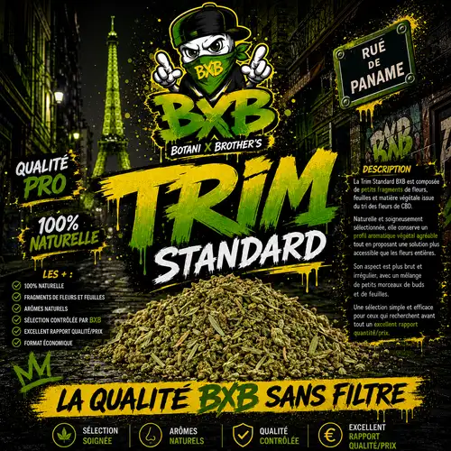 Trim Standard BIO CBD – Sélection BXB